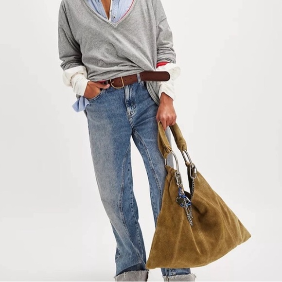 Free People bobbi slouch purse - Picture 2 of 7